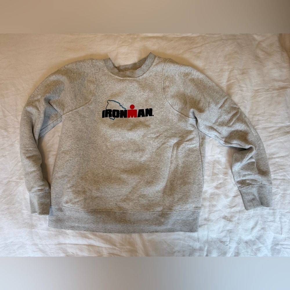 Lululemon Grey Crewneck Ironman Sweatshirt